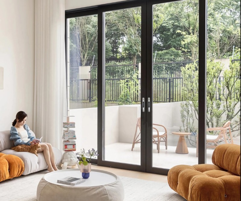 Outdoor Windproof Aluminium Balcony Profile
