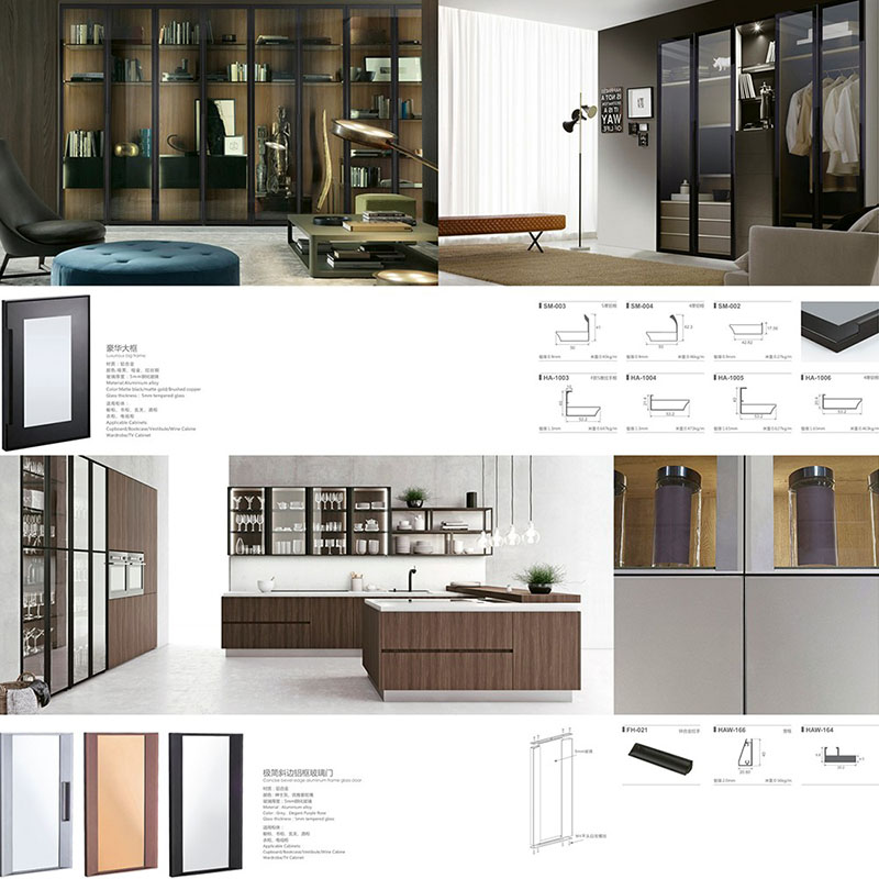 Home Decor Frame Aluminum Profiles