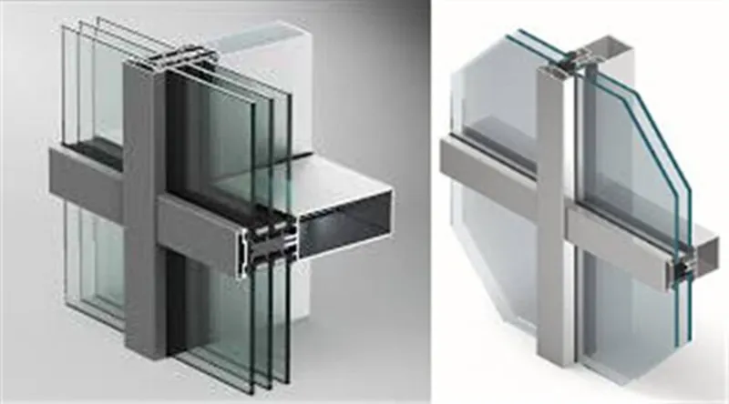 Aluminum Profiles for Glass Curtain Walls