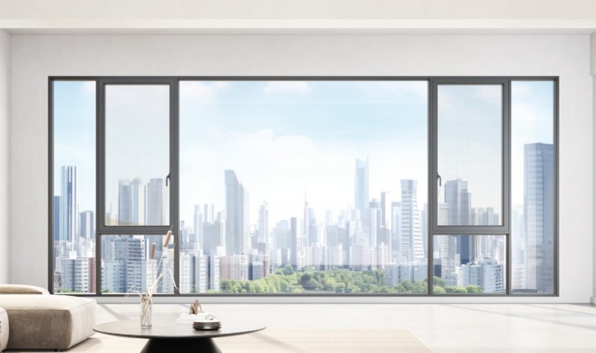 Extremely Narrow 120 Window Screen System Window