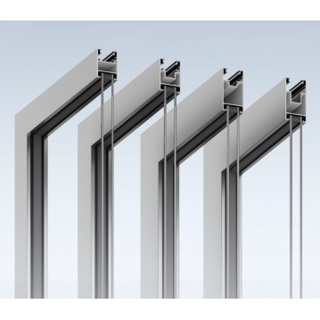 Extremely Narrow 120 Window Screen System Window