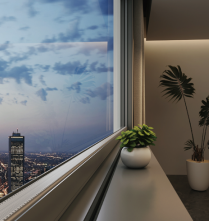 Six Track Suspended in Sliding Window