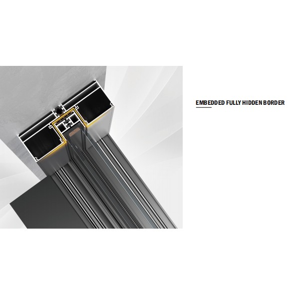 Six Track Suspended Sliding Window