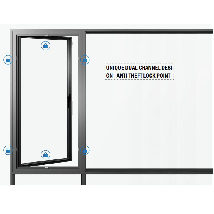 Floor-to-ceiling Curtain Wall Windows
