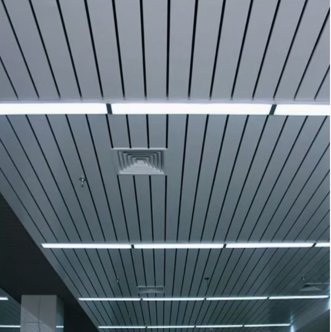 Aluminum Linear U Strip Ceiling Profiles