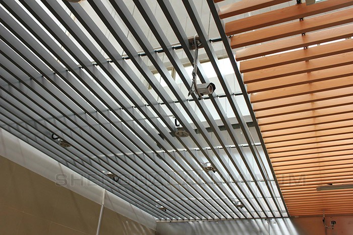 Aluminum Bullet Shaped Ceiling Profiles