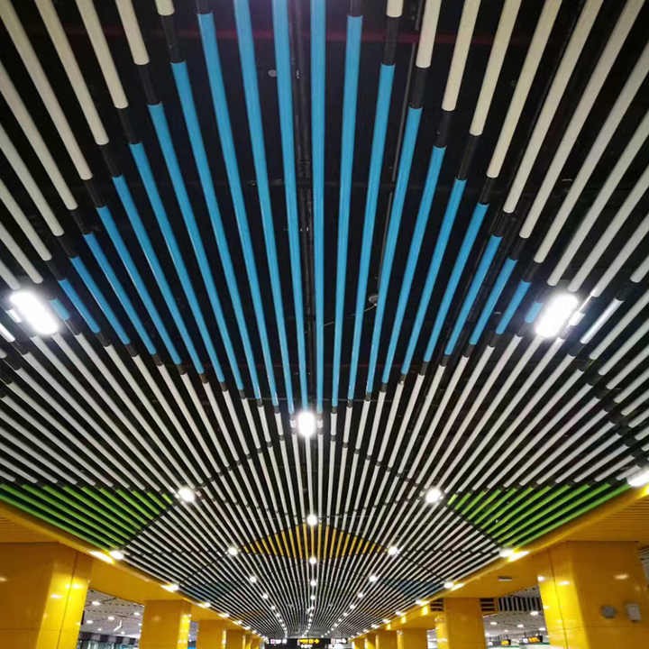 Aluminum Round Tube Ceiling Profiles
