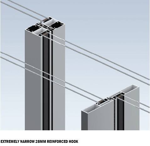 Multiple Tracks Aluminum Sliding Door