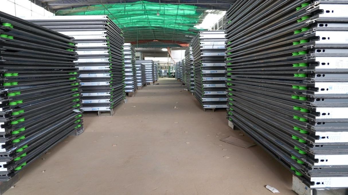 Sliding Aluminum Bifold Folding Double Glass Doors