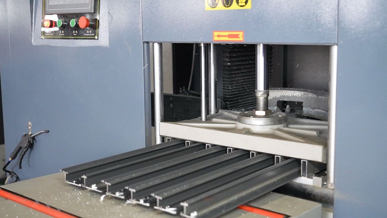 Sliding Aluminum Bifold Folding Double Glass Doors