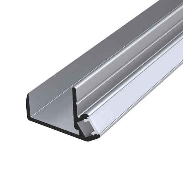 โปรไฟล์อลูมิเนียมแถบ LED ที่ติดตั้งบนพื้นผิว